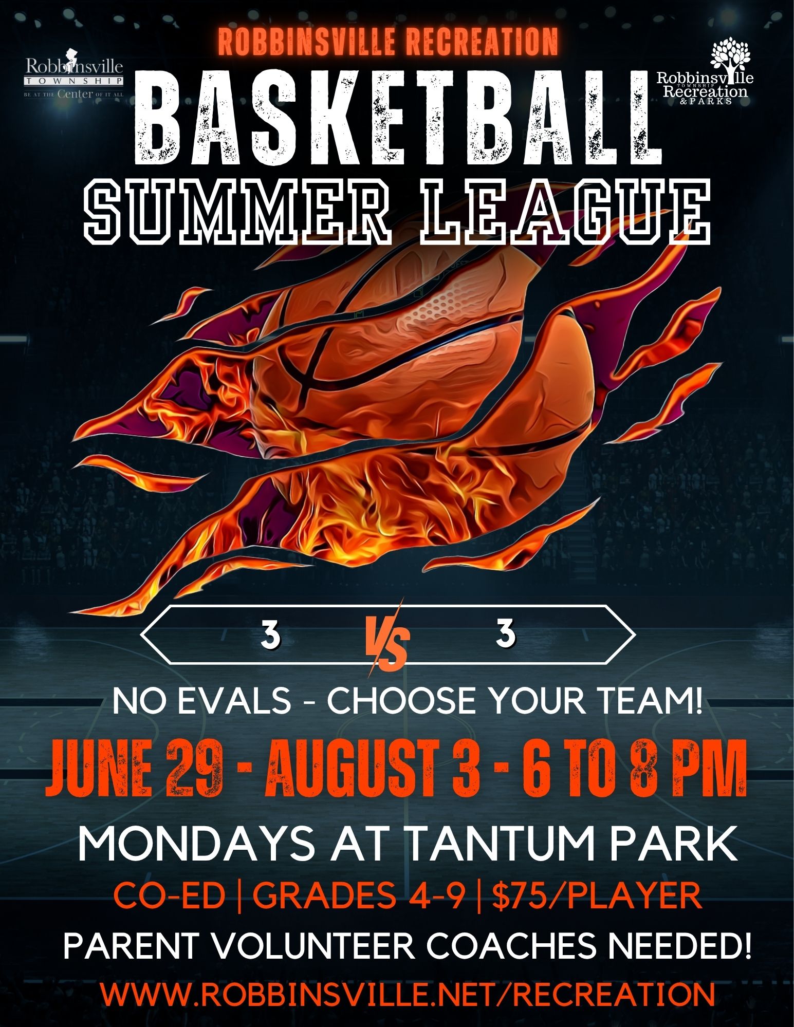 2026 Summer League - Flyer